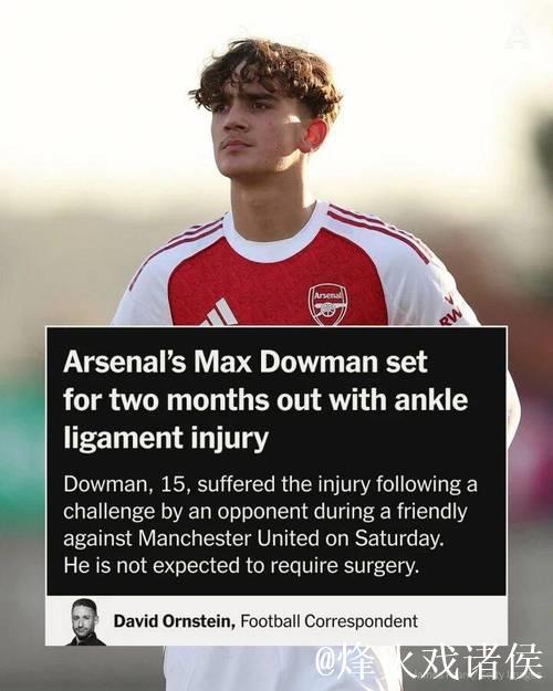 阿森纳又一前锋受伤！预计伤停2个月 已撤销欧冠