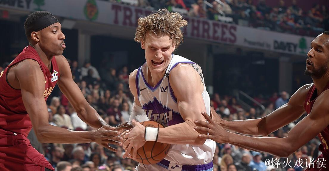 NBA-乔治32分马尔卡宁28+12 爵士客场击败骑士